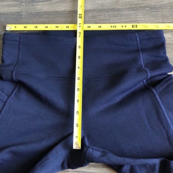 Athleta Altitude Stash Tight Polartec Powerstretch Navy Medium 428836 Petite - Picture 15 of 15